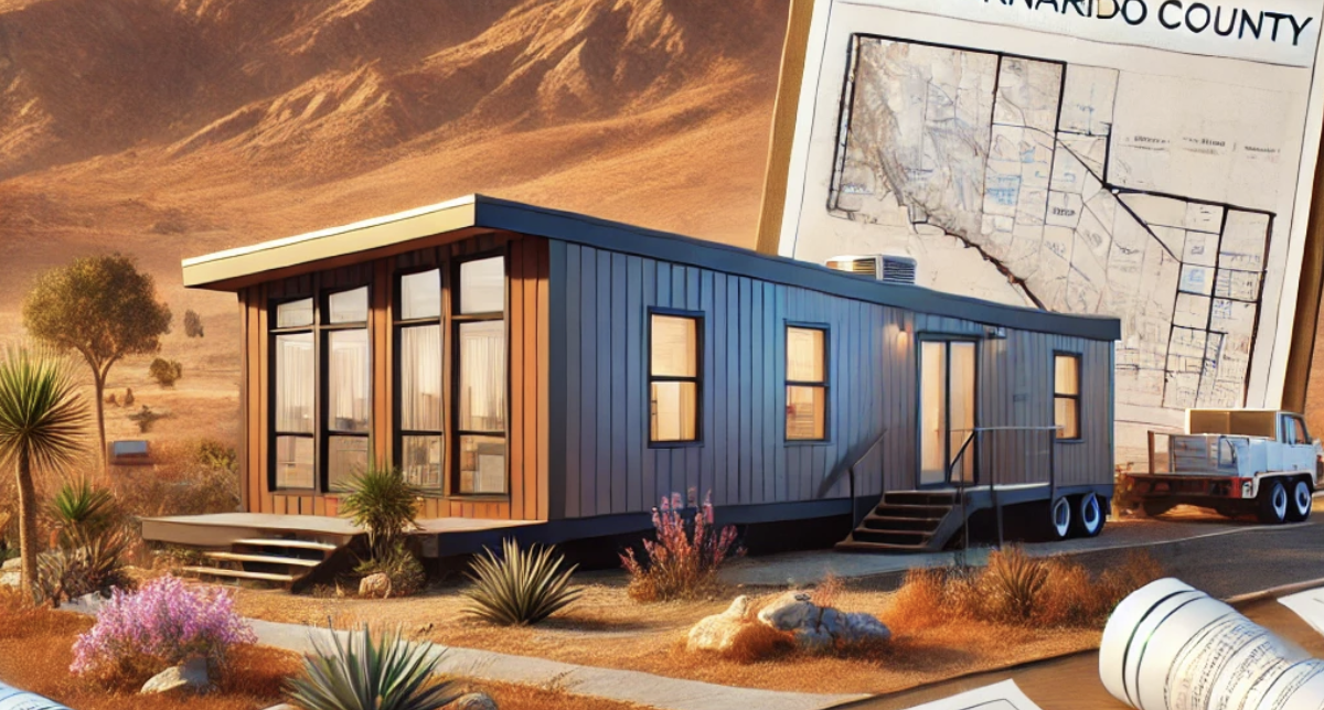 manufactured home in San Bernardino or Kern County